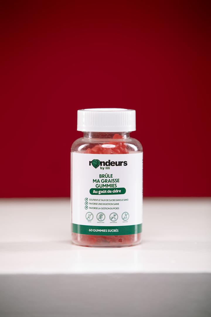 Brûle Ma Graisse - Gummies Minceur au Goût de Cidre (60 gummies)